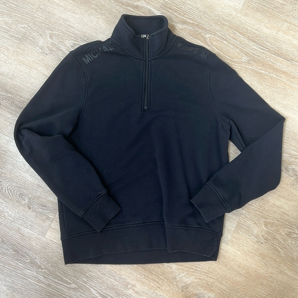 Michael Kors Quarter Zip Sweatshirt